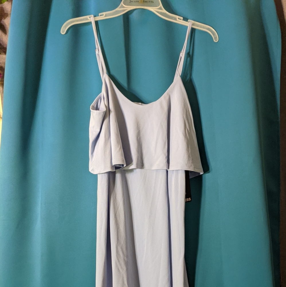 Express light blue summer dress